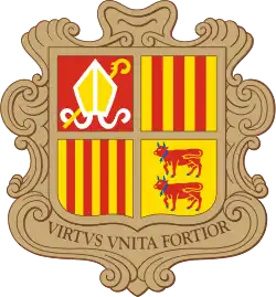 Coat of arms of Andorra