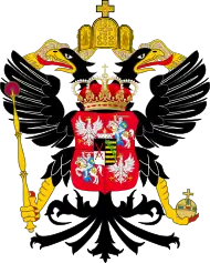 Coat of arms of Augustus III of Poland as vicar of the Holy Roman Empire