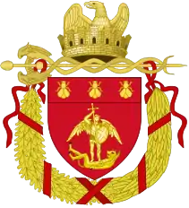 Greater arms as seen in this First French Empire version