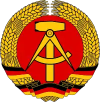 Coat of arms of the German Democratic Republic, 1955–1990