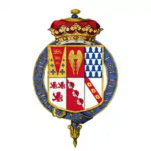 Coat of arms of Edward Seymour, Viscount Beauchamp