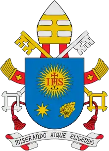 The coat of arms of Pope Francis