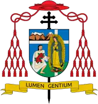 Norberto Rivera Carrera's coat of arms