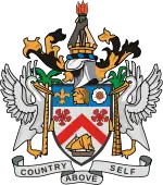 Coat of arms of Saint Kitts and Nevis