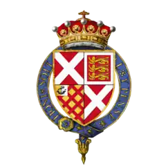 Coat of arms of Sir Ralph Neville, 4th Earl of Westmorland, KG