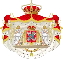 Greater Coat of arms used by the Vasa dynasty (1587–1668) of Polish–Swedish union