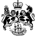 Coat of arms used by the Department for Business and Trade and the Export Credits Guarantee Department