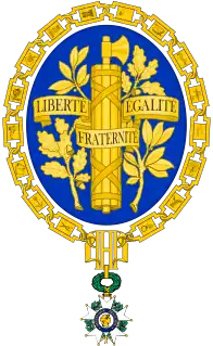 Coat of Arms of France from 1905 to 1977