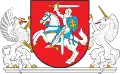 Coat of arms of Lithuania as used by President