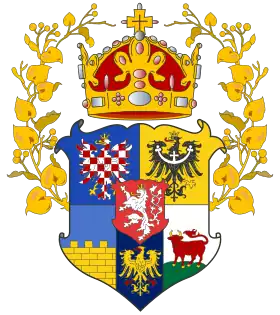 Coat of arms(drawn by H. G. Ströhl) of Bohemian Crown