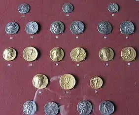 Gold and silver coins of Ptolemies