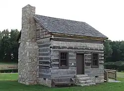 David Gordon House and Collins Log Cabin