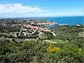 Collioure, seen from the south-east