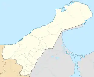 San Francisco is located in La Guajira Department