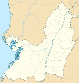 San Antonio is located in Valle del Cauca Department