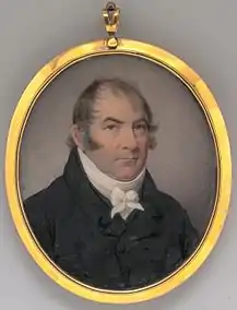 Portrait of Colonel James Elliott McPherson by Fraser, 1819, now in the Metropolitan Museum of Art