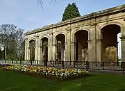 Loggia* of the demolished Marton Hall