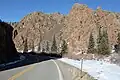 A section of Highway 114 in Gunnison County.