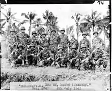 Commander of 3rd Battalion and Company Commanders of 145th Infantry Prior To Invasion of New Georgia Island