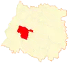 Location of the San Javier commune in the Maule Region