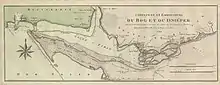 Map of the estuary created during the Russo-Turkish War of 1787-1792