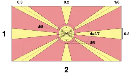 Flag construction sheet.