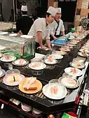 Conveyor belt sushi