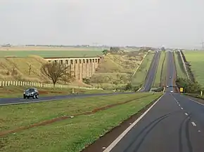 Rodovia Anhanguera (BR-050) near Coqueiros, region near Ribeirão Preto