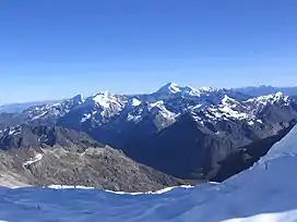 Looking south from Allpamayu across the province