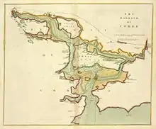 Cork Harbour map c. 1702