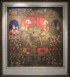 Rama Darbar (Coronation of Rama at Ayodhya)