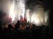 Correfocs in Badalona.