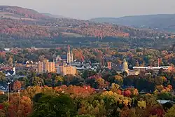 Cortland, New York From Its Southside