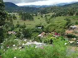 Countryside scenery around Bandarawela