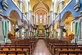 Interior of the Cathedral of the Immaculate Conception