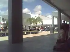 Students having lunch