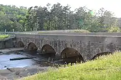 Cove Lake Spillway Dam-Bridge