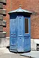 An old police box (no telephone) in Covent Garden, London