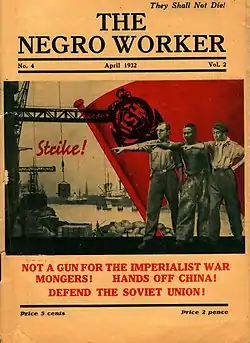 The Negro Worker, journal of the ITUCNW