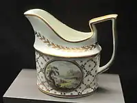 Creamer, Old Oval shape, c. 1800-1815