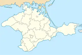 Voloshyne is located in Crimea