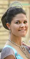 Crown Princess Victoria at Princess Madeleine's wedding, 2013