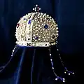 Crown of Serbian Emperor Stefan Uroš IV Dušan Nemanjić (recreated)