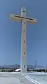 Wayside cross in El Arenal, Jalisco, Mexico.