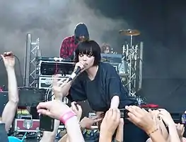 Crystal Castles performing in Oslo in 2010