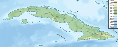 Pan de Guajaibón is located in Cuba