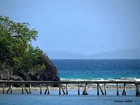 Pier at Flamenco Beach