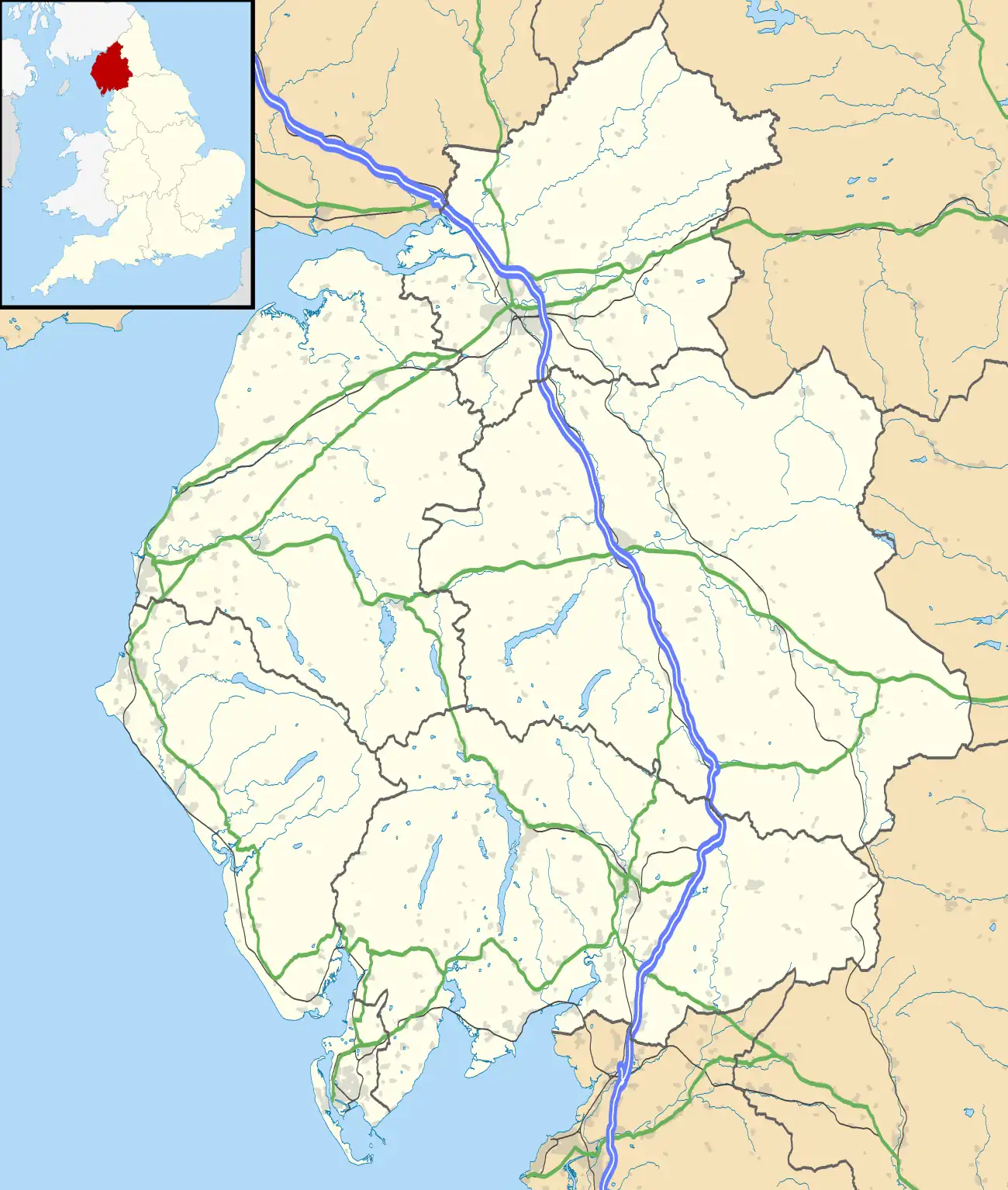 Watendlath is located in Cumbria