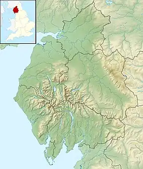 River Glenderamackin is located in Cumbria