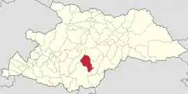 Location in Maramureș County